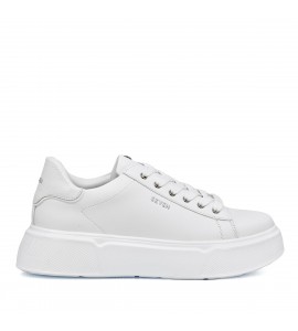 Seven Γυναικείο Sneaker P119R721225P Λευκό Κροκό Γυναικεια