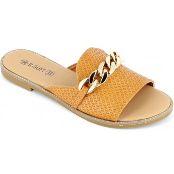 B-Soft Womens slippers 2023-6 Taba Γυναικεια