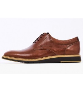 Damiani Mens Loafer leather lace up shoes 5103 cognac Νεες παραλαβες