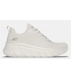 Skechers Womens Sneaker Engineered Knit Fashion Lace Up 117385 OffWhite Ανατομικα