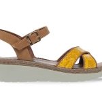 Parex womens sandals Comfort 11627031 Yellow