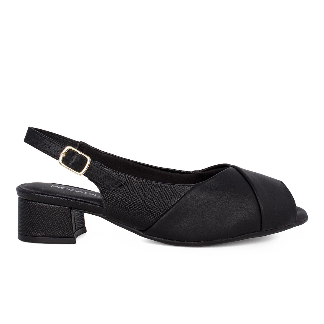 114044-25-1100x1100 Piccadilly Womens Anatomic Sandal 114044-26 Black - Image 1