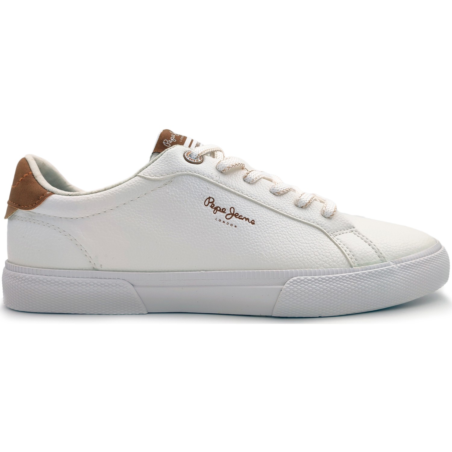 PLS31445-800-1500x1500 Pepe Jeans Womens Sneaker Kenton Max W PLS31445 800 White - Image 1