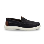 Pegada Mens Leather Moccasin 142201-04 Blue