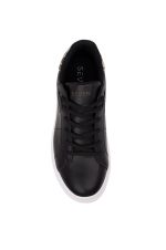Seven Γυναικείο Sneaker U189S161301907 Μαύρο - Λεοπαρ - Image 2
