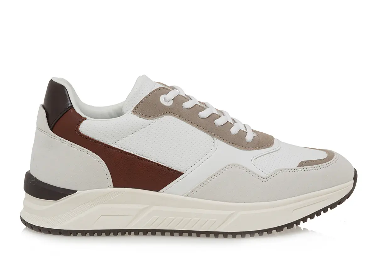 αρχείο λήψης (1) Renato Garini Mens Sneaker U5700100249S 700-100 White Multi - Image 1