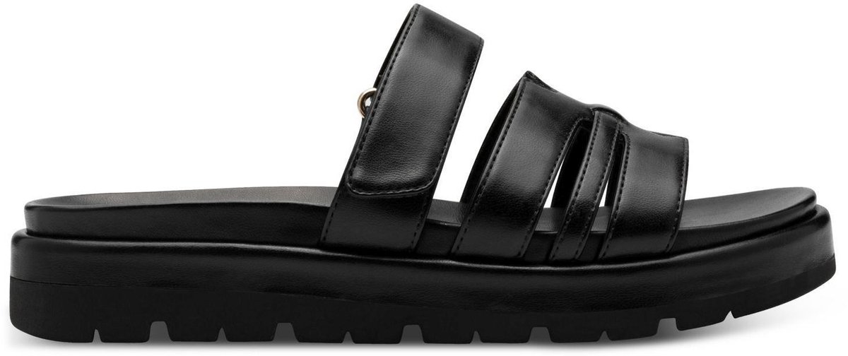 1200x504 Marco Tozzi Womens Slippers 2-27407-44 001 Black - Image 1