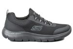 Skechers Mens Athletic Mesh Slip-On Repinski 232060 BBK