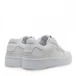 Renato Garini Ανδρικό Δερμάτινο Sneaker U525Q189265205 Λευκό - Image 3