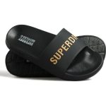 SUPERDRY Womens Slippers Pool WF310243A-18A Black - Image 2