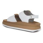 Fantasy Sandals Γυναικείο Ανατομικό Δερμάτινο Πέδιλο S1110 Junia Λευκό - Image 3
