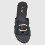 Verde Womens Slippers 28-0004003 Black - Image 3