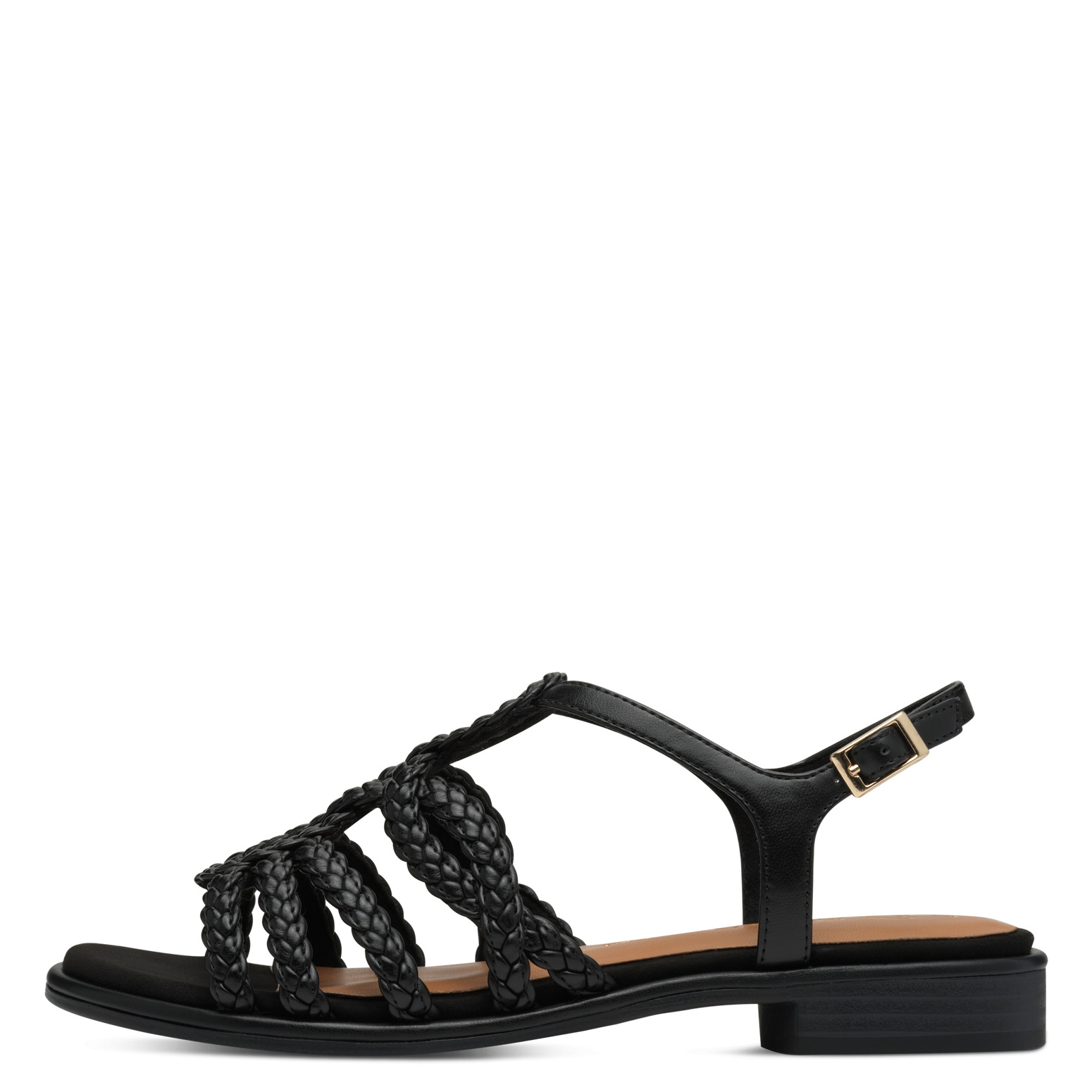 002-28100-44-001-270 Marco Tozzi Womens Sandals 2-28100-44 001 Black - Image 1