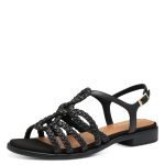 Marco Tozzi Womens Sandals 2-28100-44 001 Black - Image 7
