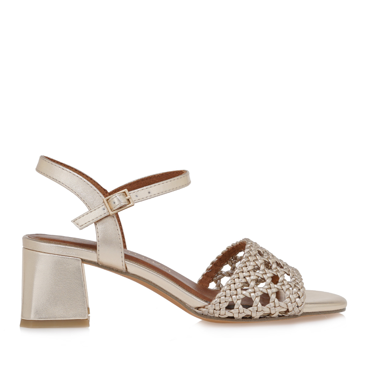 U428G3823L46_1 Marco Tozzi Womens Sandals 2-28382-44 940 Gold - Image 1