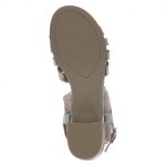 Caprice Γυναικείο Ανατομικό Πέδιλο 9-28200-44 970 Ασημί-Χρυσό - Image 3
