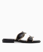 Seven Womens Slipper  U490E2011I54 Black - Image 4