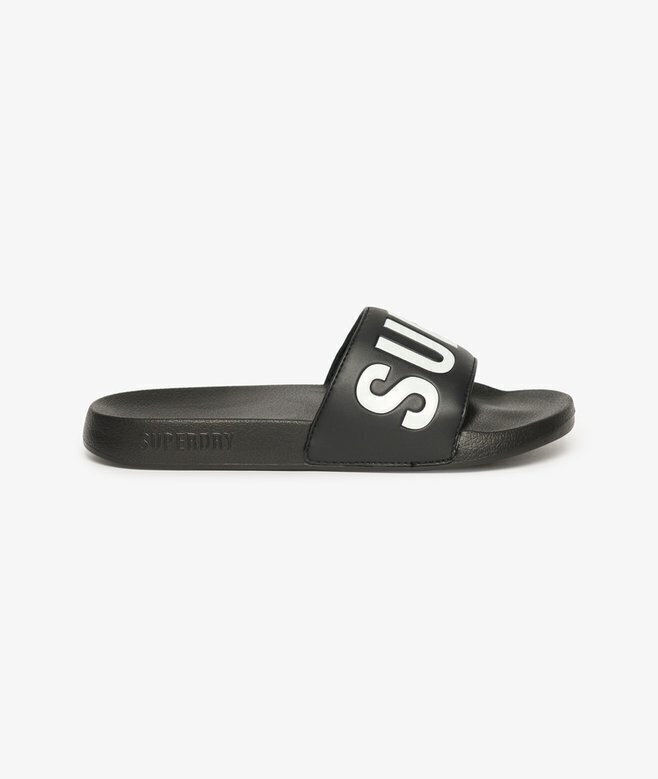 20250612004745_3ed3f051 Superdry Γυναικεία Παντόφλα Pool Slide Core WF310237A-02A Μαύρο - Image 1