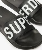 Superdry Γυναικεία Παντόφλα Pool Slide Core WF310237A-02A Μαύρο - Image 2
