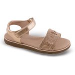 Smart Kids Παιδικά Πέδιλα Για Κορίτσια SD12239 Μπρονζέ