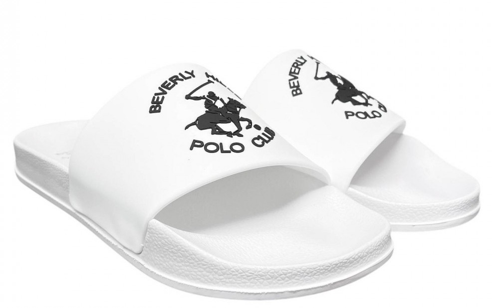 Beverly Hills Polo Club Ανδρική Pool Slider BHM519200-0062 MARNI MIX Λευκό - Image 3