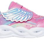 Skechers Kids Athletic Twisty Glow Lights 303718N PKMT Pink