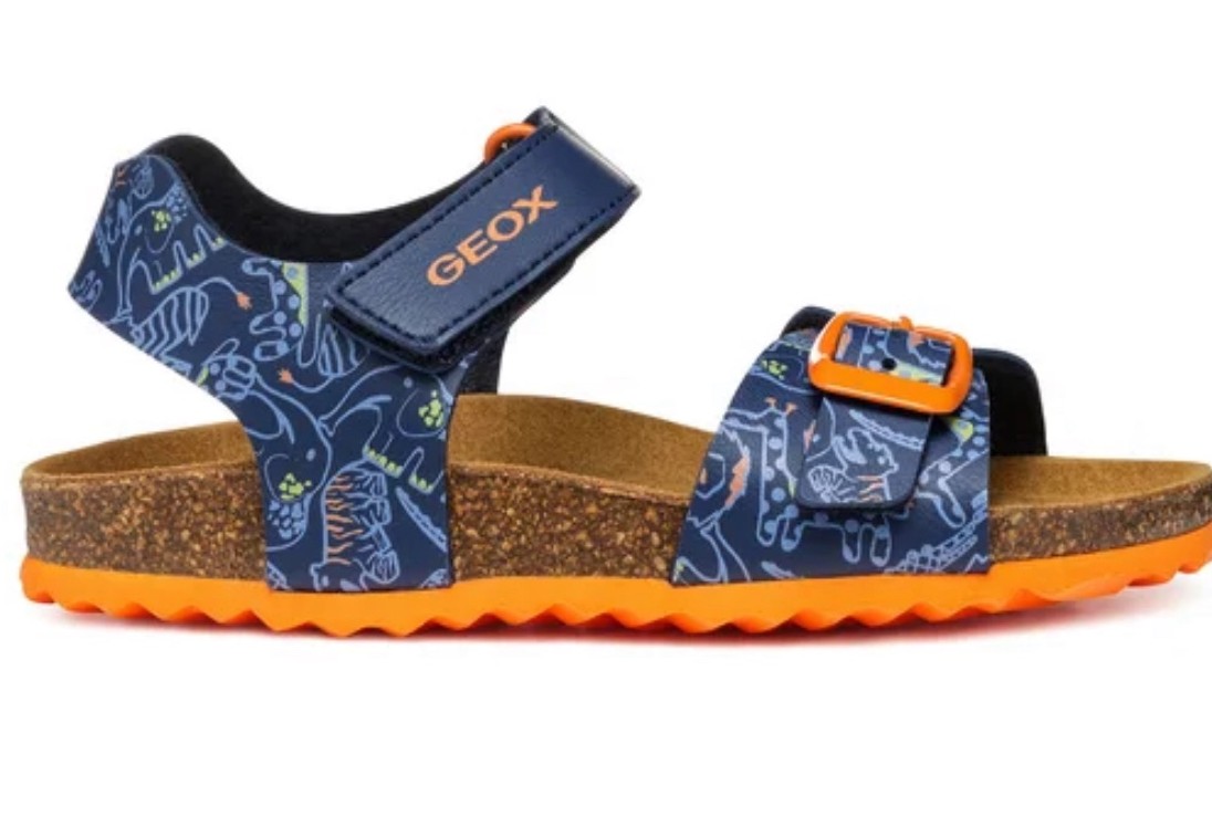 εικόνα_Viber_2025-07-24_18-32-16-922 Geox Kids Sandals Ghita J028LB 06A54 C4243 S Navy/Multicolor - Image 1