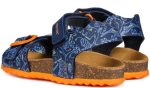 Geox Kids Sandals Ghita J028LB 06A54 C4243 S Navy/Multicolor - Image 3
