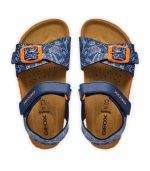 Geox Kids Sandals Ghita J028LB 06A54 C4243 S Navy/Multicolor - Image 4