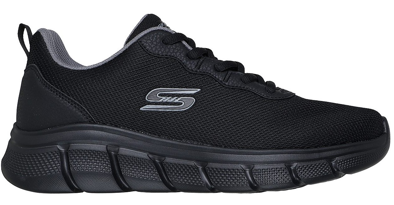 118109_BBK Skechers Mens Athletic Bobs B Flex – Icy Edge 118109 BBK - Image 1