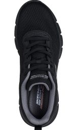 Skechers Mens Athletic Bobs B Flex – Icy Edge 118109 BBK - Image 4