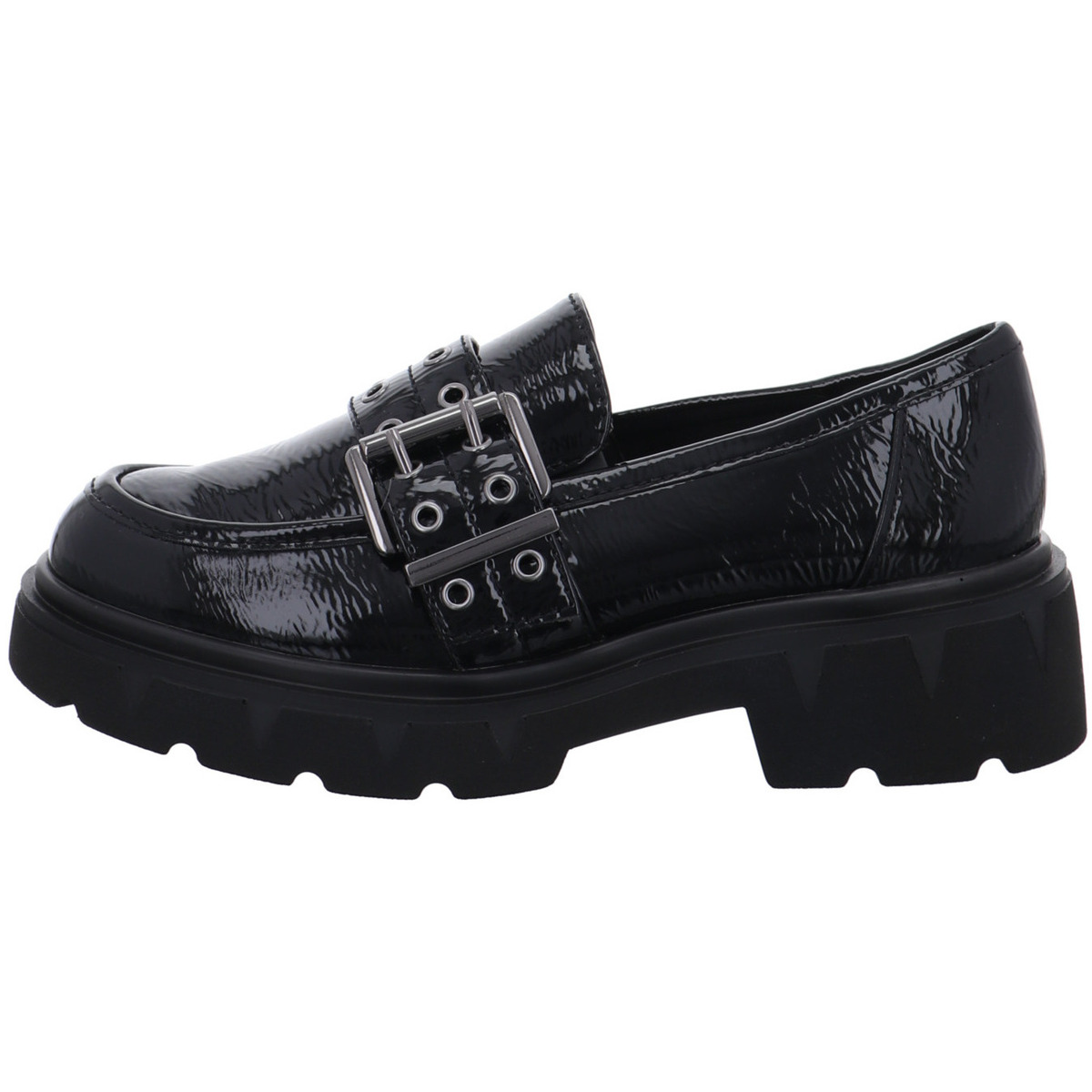 30660976_1200_B Marco Tozzi Womens Loafer 2-24708-45 018 Black - Image 1