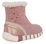 Geox Kids Booties B IUPIDOO Girl A B5658A 0DHBC C8A2U ANTIQUE ROSE/PLATINUM - Image 3