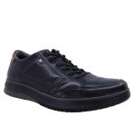 Pegada Mens Leather Sneaker 111407-03 Black - Image 2