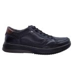 Pegada Mens Leather Sneaker 111407-03 Black