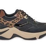 Renato Garini Womens Sneakers V119R16440T7 19R-164 Black