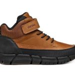 Geox Παιδικά Ανατομικά Μποτάκια FLEXYPER J369BA 0CLFU C6002 Καφέ