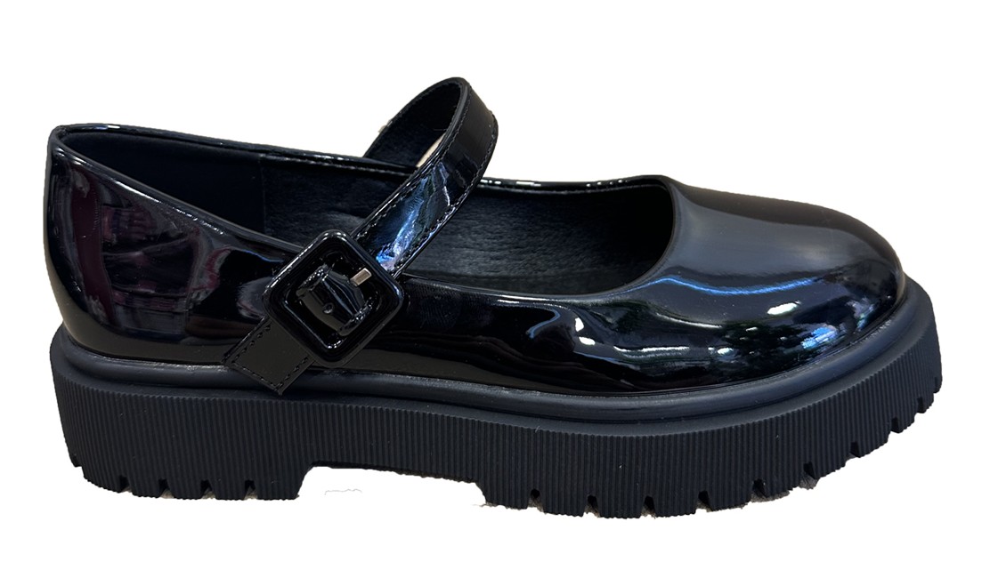 letunnel-SD12250-1 Smart Kids Ballerina SD12250 Black Patent - Image 1