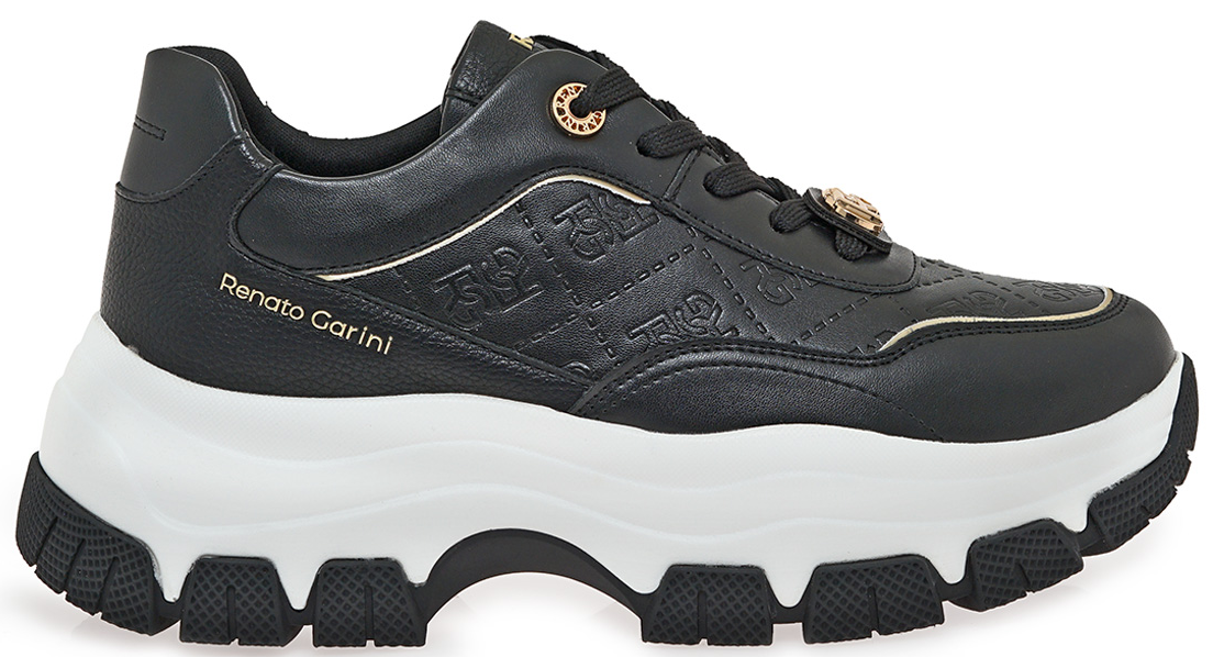 αρχείο λήψης (1) Renato Garini Womens Sneakers V119R20034N3 19R-200 Black - Image 1