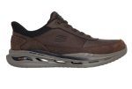 Skechers Ανδρικό Sneakers Δερμάτινο Arch Fit Orvan - Moxley 210981 Coc Καφέ