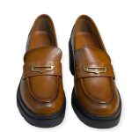 Zak Γυναικεία Γόβα Loafer SD57063 Καφέ - Image 3
