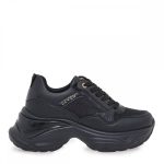 Seven Γυναικείο Sneaker V119R547316Y Μαύρο - Μαύρο Λουστρίνι