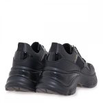 Seven Γυναικείο Sneaker V119R547316Y Μαύρο - Μαύρο Λουστρίνι - Image 3