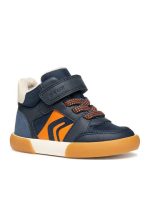 Geox Παιδικά Ανατομικά Μποτάκια J Gisli B561NA-0MEFU-C4218 Navy/Orange Μπλε - Image 2