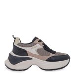 Seven Γυναικείο Sneaker V119R544314Y Μπεζ - Μαύρο