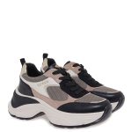 Seven Γυναικείο Sneaker V119R544314Y Μπεζ - Μαύρο - Image 4
