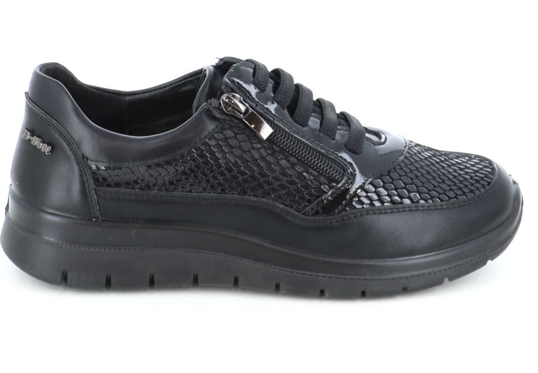 viewimage (1) B-Soft Γυναικεία Ανατομικά Sneakers 02-2574 Μαύρο - Image 1