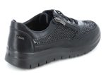 B-Soft Γυναικεία Ανατομικά Sneakers 02-2574 Μαύρο - Image 2