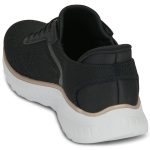 Skechers Womens Athletic Slip in Bobs Squad Chaos - Current Muse 117497 Black - Image 4