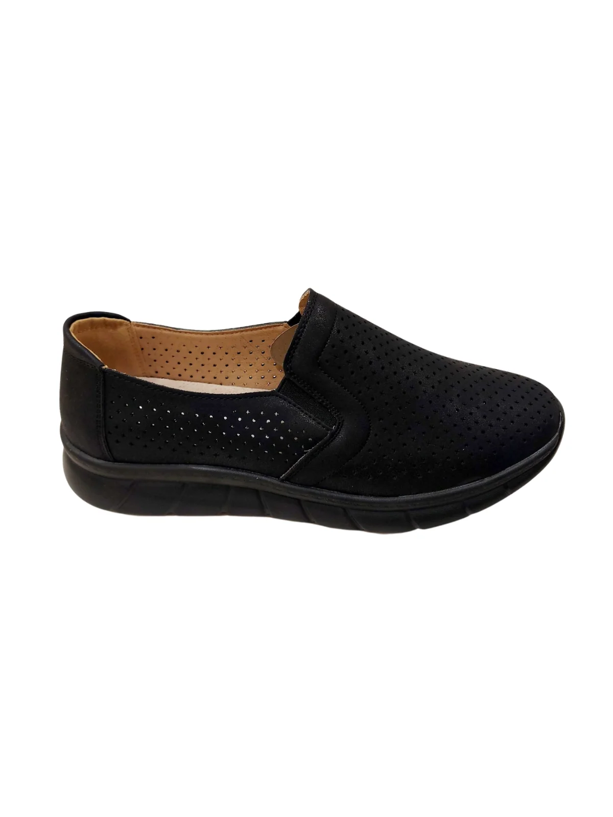 ZAK-SD76060-black-2 Zak Womens Mocassin SD76060 Black - Image 1